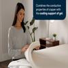 Serta CopperGel Cooling, Pressure-Relieving Memory Foam Mattress Topper, 2 Inch, King view 2
