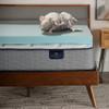 Serta ThermaGel Cooling, Pressure-Relieving Memory Foam Mattress Topper, 3 Inch, King, Made in The USA view 1