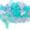 Nautical Crush Trading Pink, Lavender & Aqua Sea Glass 22oz Beach Glass for Crafts, Vase Fillers & Decor Bulk Tumbled Seaglass Pieces for DIY Projects Recycled Seaglass for Home, Weddings & Art view 1