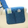 RBSC Home Recliner Chair Covers 23 Inches Peacock Blue Waterproof Recliner Slipcover for Dogs Washable (PeacockBlue, 23") view 3
