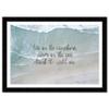 Wynwood Studio Nautical Wall Art Framed Prints 'Swim in The Sea' Coastal Home Dcor, Blue, Gray view 1