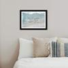 Wynwood Studio Nautical Wall Art Framed Prints 'Swim in The Sea' Coastal Home Dcor, Blue, Gray view 3