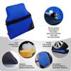 AJUVIA JazzRX 3-in-1 Back Support Office Chair Cushion for Immediate Pain Relief, Air-Cell Technology Orthopedic Lumbar Pillow for Car Seat view 3