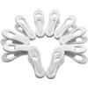 Cabilock 25-Pack Windproof Clothes Pins Plastic Clothespins with Non-Slip Teeth and Middle Buckle for Secure Clothes Drying Indoor Outdoor Laundry Clips view 4