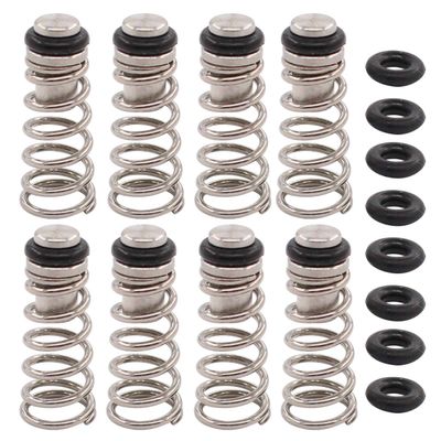 ApplianPar Universal Poppet Valve with Springs for Homebrewing Draft Beer Ball and Pin Lock Keg Post Set of 8
