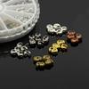 SSLA Jewelry Beading Set, Metal Alloy Spacer Bead Locate Interval Beads for Bracelets Pendants DIY Craft Accessories,4/5mm Table Decor (Size : 5mm 250pcs) view 3