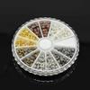 SSLA Jewelry Beading Set, Metal Alloy Spacer Bead Locate Interval Beads for Bracelets Pendants DIY Craft Accessories,4/5mm Table Decor (Size : 5mm 250pcs) view 4