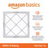 Amazon Basics 14x14x1 Air Filter 6 Pack, MERV 8 AC Furnace Filters (Actual Size: 13.75" x 13.75" x 0.75") view 2