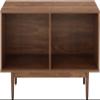 Crosley Furniture Liam Medium Vinyl Record Storage TV Stand and Entertainment Center, Media Console, Walnut view 4