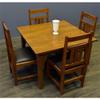 Crafters and Weavers Arts & Crafts Mission Style White Oak Square Dining Table (Michael's Cherry) view 2