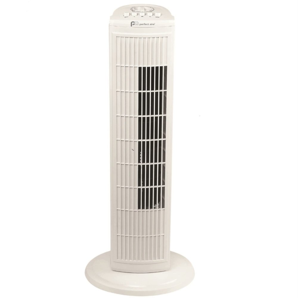 PerfectAire 1paft30 Tower Fan, 30 Inch, White