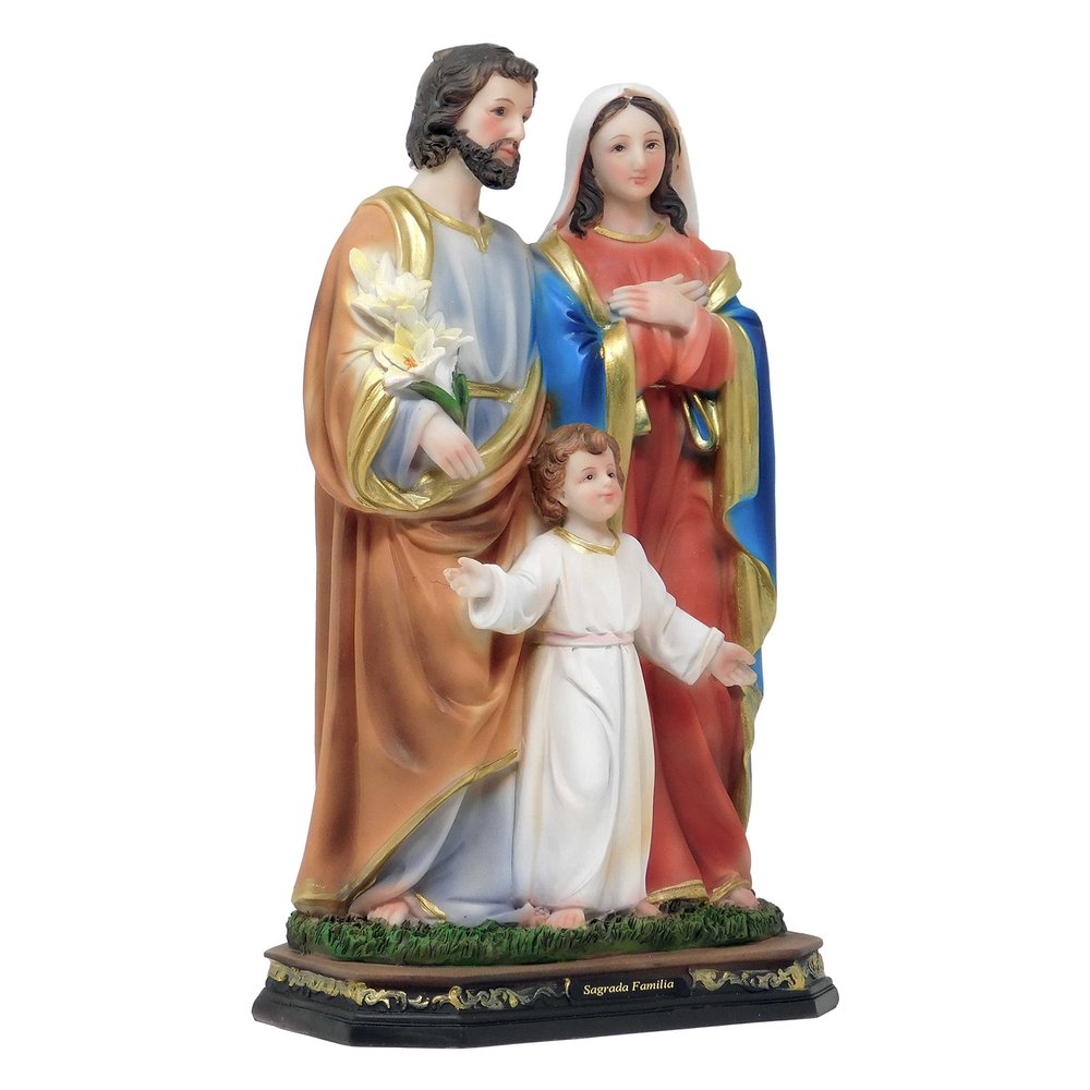 ValuueMax The Holy Family Statue, Finely Detailed Resin, 12 Inch Tall Figurine #VM-77094
