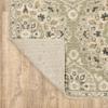 Oriental Weavers Florence Area Rug - 4334E - 2'3" x 7'6" - in Sage/Ivory - Vintage Inspired, Stain Resistant, Family and Pet Friendly, Entryway, Hallway Runner Rug view 4
