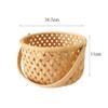 Egg Basket, Modern Simple Portable Weave Hamper For Picnic Food Fruit Bread Bathroom Storage (Color : S) view 2