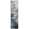 Sphinx Moretti Remark Area Rug 0962A Blue Waves Ocean 2' 3" x 8' Rectangle view 1