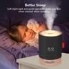 Portable Mini Cool Mist Humidifier, 500ml USB Personal Desktop Humidifier for Baby Bedroom Travel Office Home, Auto Shut-Off, 2 Mist Modes, Super Quiet (Black) view 3