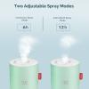 Green Portable Mini Humidifier, 500ml Small Cool Mist USB Desktop Humidifier for Baby Bedroom, Travel, Office, Home - Auto Shut-Off, 2 Mist Modes, Super Quiet view 4