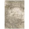 Oriental Weavers Evolution Area Rug - 0960A - 6'7" x 9'6" - in Beige/Grey - Modern Industrial Style, Stain Resistant, Family and Pet Friendly, Dining, Living Room Rug view 1