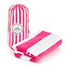 Premium Hooded Beach Towel for Kids Aged 3-10 | Drawstring Carry Bag Included | Size 30"x50" | Classic Children's Beach Towels for Girls and Boys | 100% Cotton Kids Beach Towel- Starfish Pink view 2