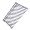 Ahyuan Roll up Dish Drying Rack Over The Sink Kitchen Roll up Sink Drying Rack Portable Dish Drainer Foldable Dish Drying Rack (Warm Gray, 20.5''X14'') view 2