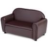FANTASK Child s Sofa, Kid Armrest Sofa Chair Living Room Furniture, Kids Sofa Lounge Bed with Hidden Storage Compartment, Double Seat Upholstered Armchair, Great Gift for Kids, Toddlers view 1