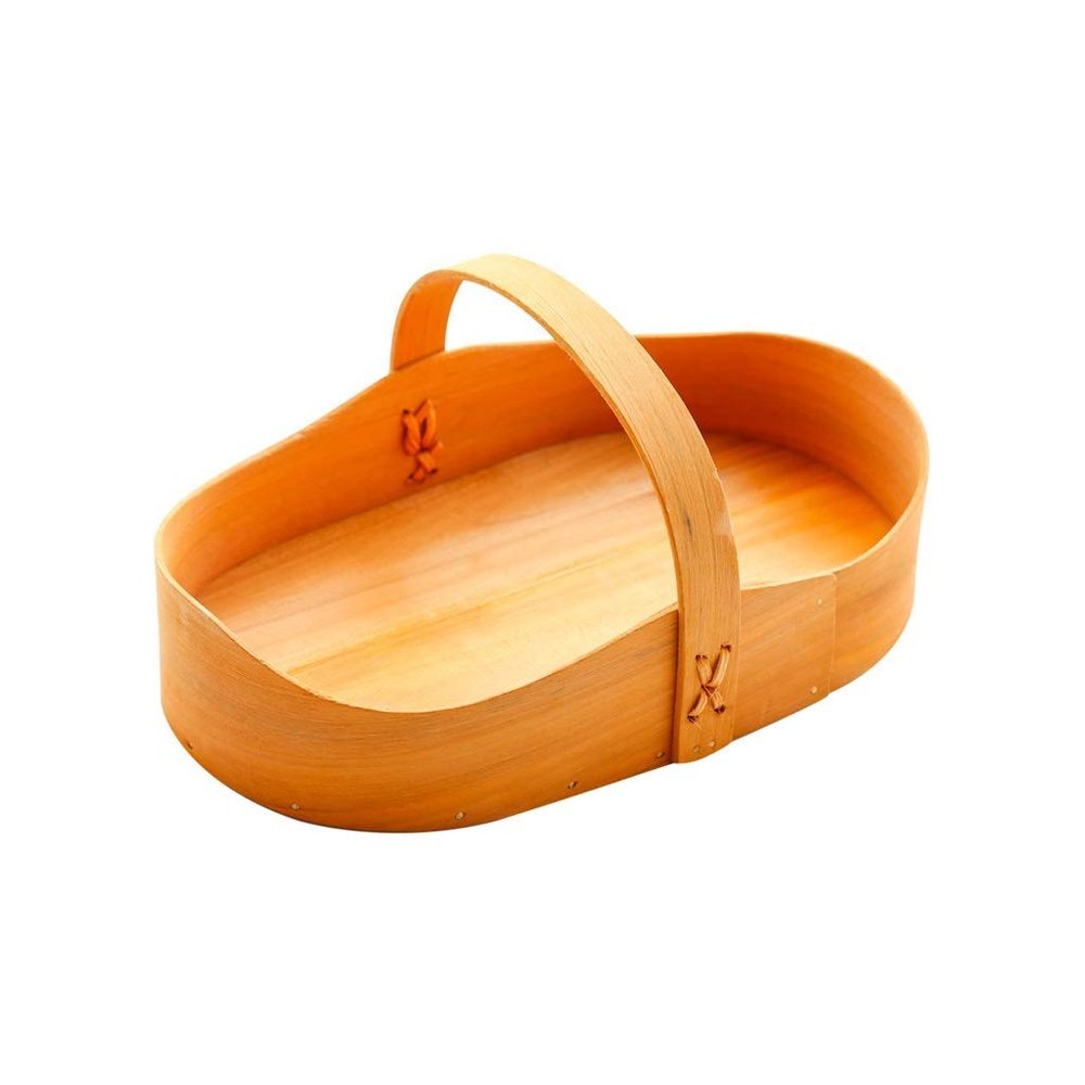 Egg Basket, Sturdy Durable Storage Hamper For Picnic Food Fruit Flower Bread Bathroom