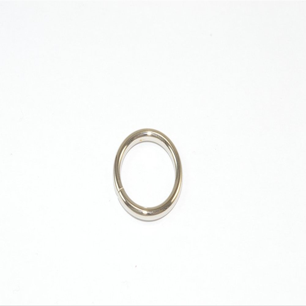 400 x Curtain Rod Pole Rings Brushed Nickel NP Steel ID 16mm - OD 18mm