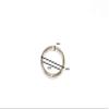 400 x Curtain Rod Pole Rings Brushed Nickel NP Steel ID 16mm - OD 18mm view 2