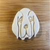 Saint Bernard Cookie Cutter and Dog Treat Cutter - Face - 3 inch view 2