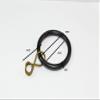 100 x Black Steel Loose Eye ID Rod Rings for Drape Curtains 25mm OD 32mm view 2