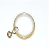 100 Silent Curtain Pole Rings Loose Eye Antique Finish ID 35mm - OD 42mm view 1
