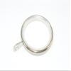 100 x Silent Curtain Pole/Rod Rings Fixed Eye Chrome ID 35mm - OD 42mm view 1