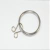 100 x Curtain Pole Rod Rings Loose Eye CP Chromed Steel ID 35mm - OD 42mm view 1