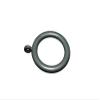 500 x Grey Plastic Curtain Drape Rod Pole Rings 37MM ID 50MM OD view 1