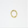 400 x Curtain Rings ID 16mm - OD 18mm BRASSED EB Steel for Poles & RODS view 1