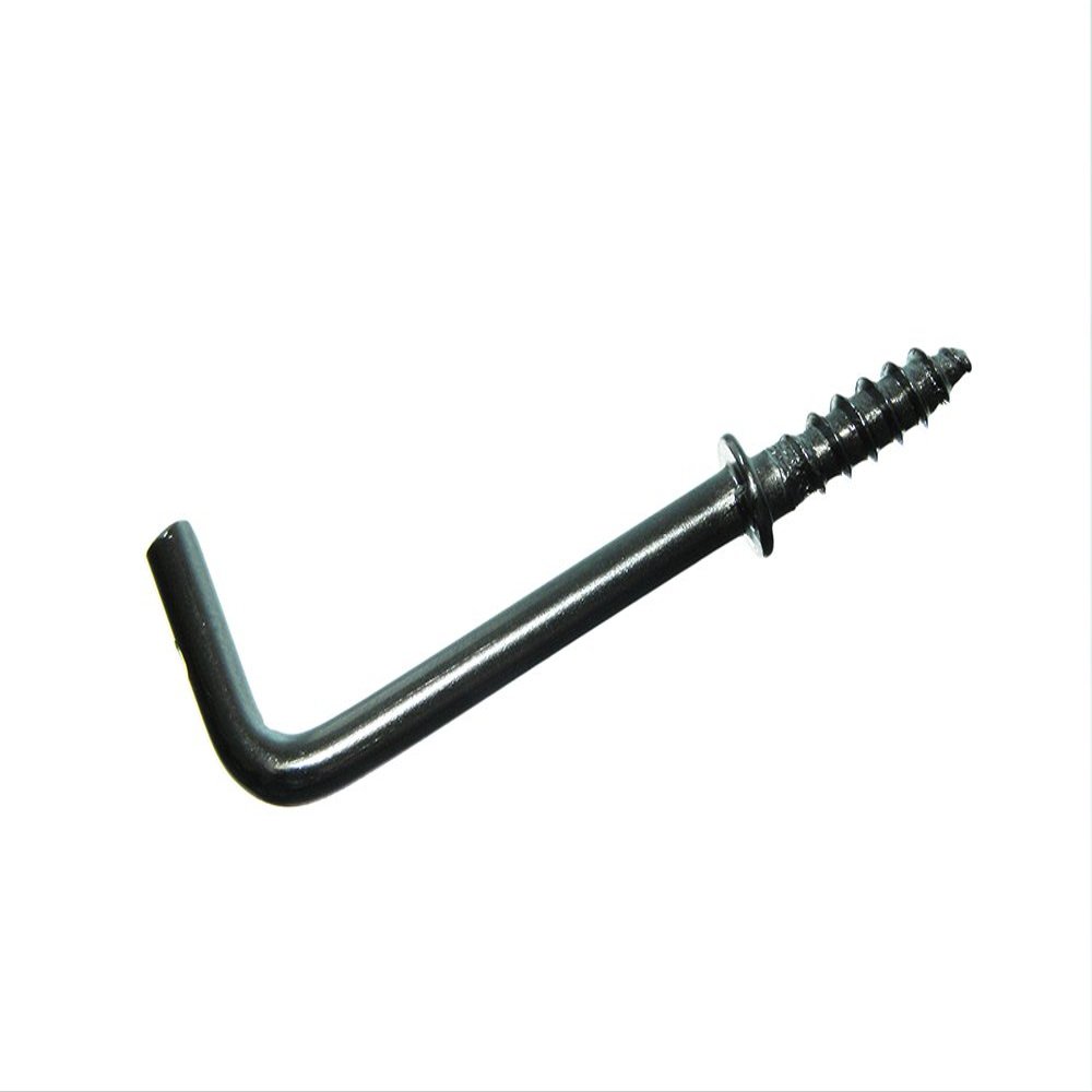 100 x Dresser Dress Hooks Chromed Steel 32MM (1 1/4 inch) Screw Hook