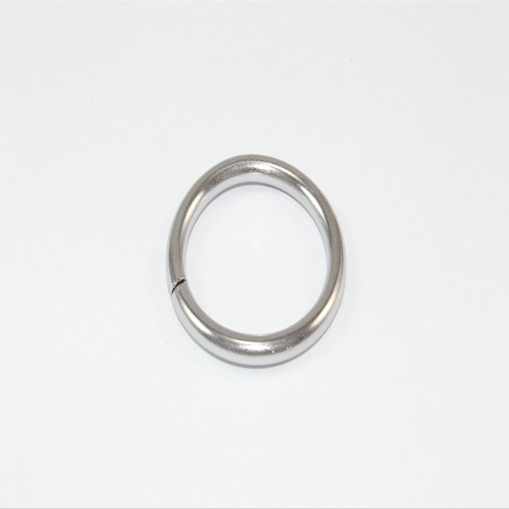 30 x Curtain Pole Rod Rings Polished Chromed Steel 25mm Internal Diameter