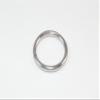 30 x Curtain Pole Rod Rings Polished Chromed Steel 25mm Internal Diameter view 1