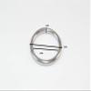 30 x Curtain Pole Rod Rings Polished Chromed Steel 25mm Internal Diameter view 2