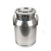 30L Stainless Steel Milk Can Pail Bucket Jug Oil Barrel Canister Silicone Seal view 1