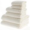BAGNO MILANO Turkish Bath Towels, Soft Plush Jacquard Luxury Bath Towels, Quick Dry Towel Set (Cream, 6 pcs Towel Set) view 1