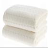 BAGNO MILANO Turkish Bath Towels, Soft Plush Jacquard Luxury Bath Towels, Quick Dry Towel Set (Cream, 6 pcs Towel Set) view 2