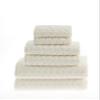 BAGNO MILANO Turkish Bath Towels, Soft Plush Jacquard Luxury Bath Towels, Quick Dry Towel Set (Cream, 6 pcs Towel Set) view 3