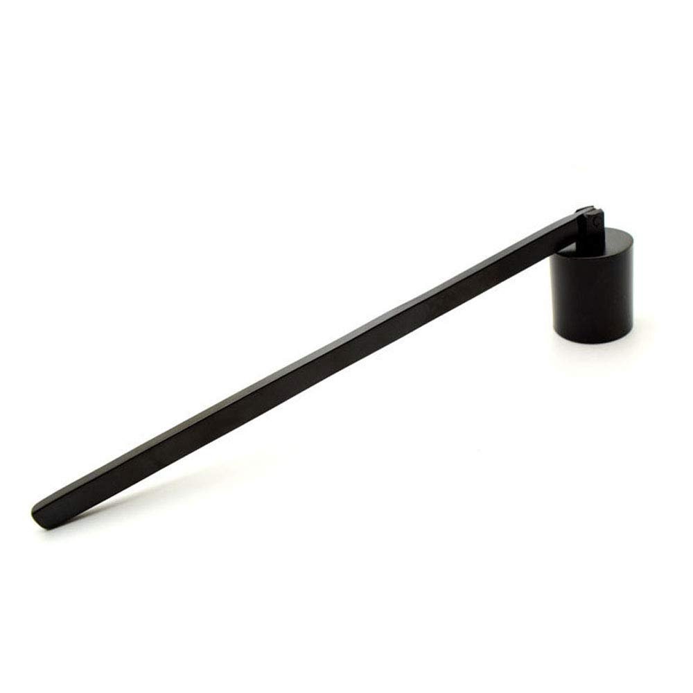 YESON Black Candle Snuffer Stainless Steel Polished Candle Snuffer