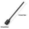 YESON Black Candle Snuffer Stainless Steel Polished Candle Snuffer view 2