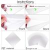 BBTO 20 Pcs Mirror Sheets, 8''x 8'' Self Adhesive Non Glass Cut to Size Mirror Stickers Tiles, Safe Unbreakable Plastic Small Frameless for Classroom, Childroom & DIY Craft view 2