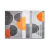 TALSOFA Gray Children's Crawling Carpets Soft Easy Clean Bedside Floor Mat Anti-Skid Area Rug for Living Room Bedroom Dining Room,150x200cm view 2
