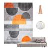 TALSOFA Gray Children's Crawling Carpets Soft Easy Clean Bedside Floor Mat Anti-Skid Area Rug for Living Room Bedroom Dining Room,150x200cm view 3