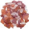 Amber Brown Red & Frosted White Sea Glass 22oz Beach Glass for Crafts, Vase Fillers & Decor Bulk Tumbled SeaGlass Pieces for DIY Projects Recycled Seaglass for Home, Weddings & Art view 1