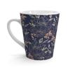 Luxury Floral Template Hand Drawn Latte mug view 4